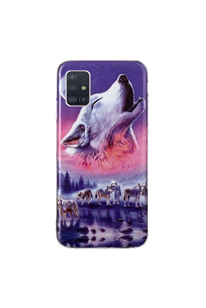 REDz Accessories Θήκη σιλικόνης συμβατή με το μοντέλο Samsung A51 Wolf Pack, ...