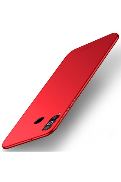 REDz Accessories Carcasă compatibilă cu Samsung M30, roșie, policarbonat, ult...