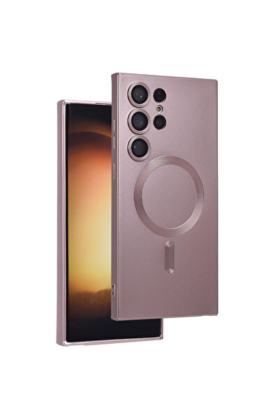 REDz Accessories Μαλακή θήκη για Samsung Galaxy S25 Ultra, ματ σιλικόνη, Mags...