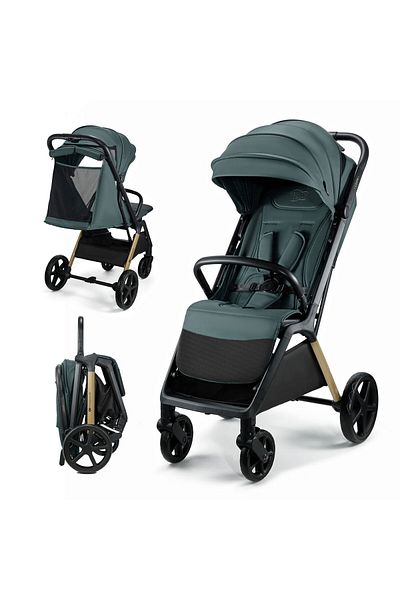Kinderkraft Loom Sports Stroller, 0-22 Kg, Jade Green