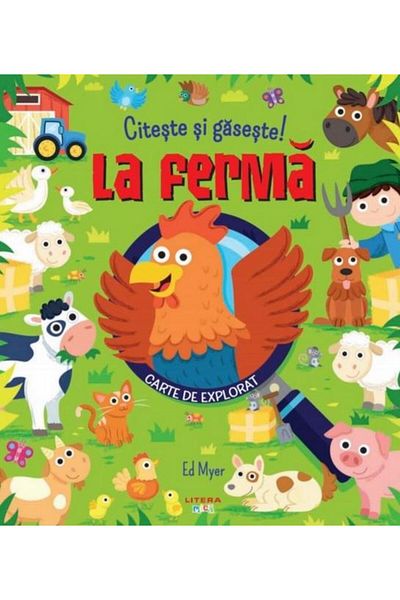 Editura Litera Citeste si gaseste! La ferma, Ed Myer