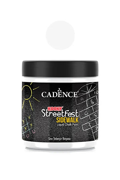 Cadence SF01 Beyaz Sıvı Tebeşir Boyası 250ML - Cadence Kooky Streetfest