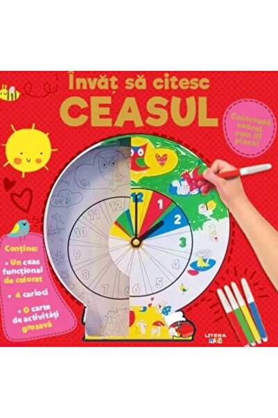Editura Litera Invat sa citesc ceasul, Oana Neacsu