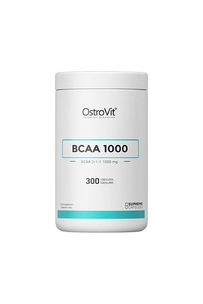Ostrovit BCAA 1000, 300 capsules, Ostrovit, Food supplement for recovery