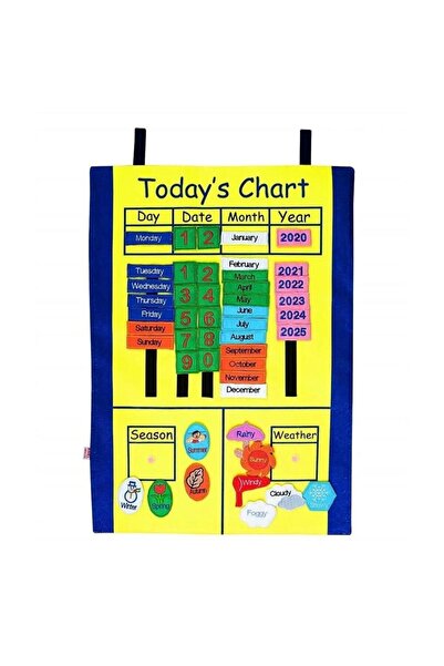 NW NessiWorld AND-5121 لوحة تقويم فيلكرو