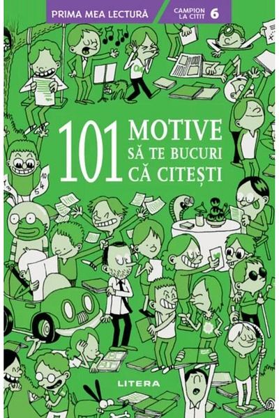 Editura Litera 101 motive sa te bucuri ca citesti, Beatrice Masini