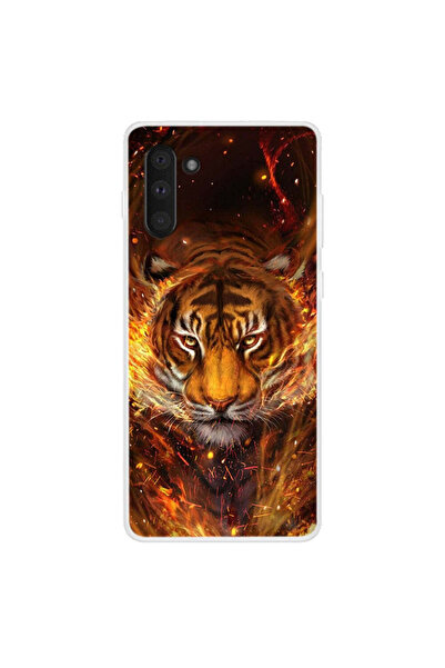 REDz Accessories Carcasă compatibilă cu Samsung Note 10 model Tiger Spirit, s...
