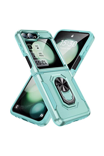 REDz Accessories Carcasă Ultra Armor, inel magnetic, pentru Samsung Galaxy Z ...