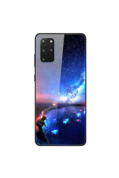 REDz Accessories Carcasă compatibilă cu modelul Samsung S20 Plus, din sticlă,...