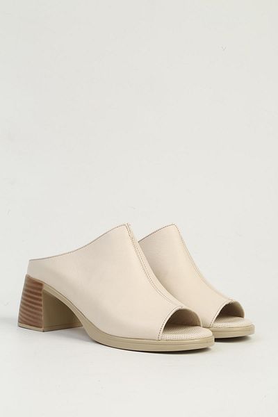 Pierre Cardin Cream Women's Heeled Shoes Pc-7396