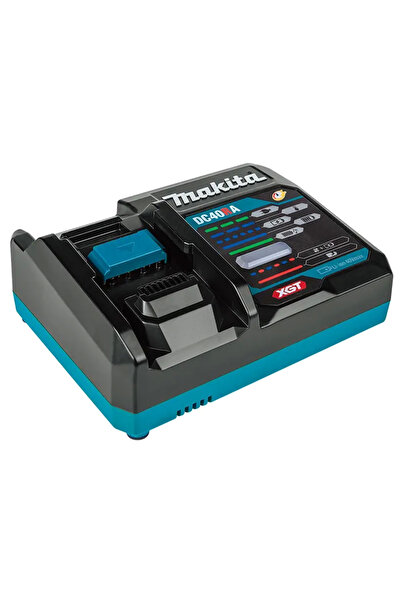 Makita شاحن DC40RA 40 فولت، مروحة تبريد مزدوجة، شحن سريع