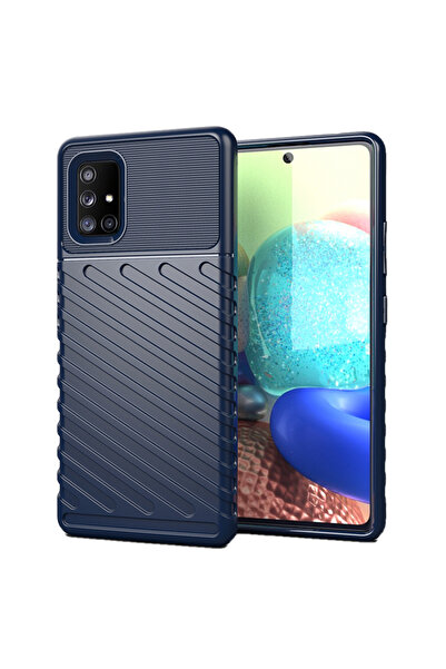 REDz Accessories Carcasă de protecție, compatibilă cu Samsung A71 5G, albastr...