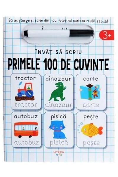 Editura Litera Invat sa scriu. Primele 100 de cuvinte, Elizabeth Golding