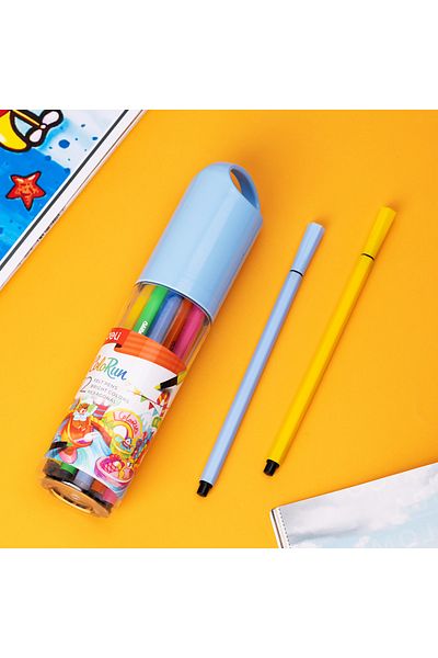Deli Felt Pen 12 COLORS EC156-12
