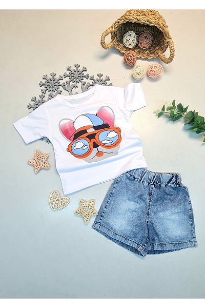 CemBebe Boy's Festive Stylish Shorts Suit