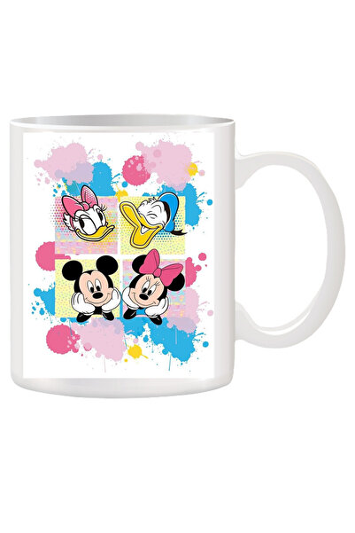 OEM Εξατομικευμένη λευκή κούπα με το σπίτι της λέσχης του Μίκυ Μάους, INOVATI...