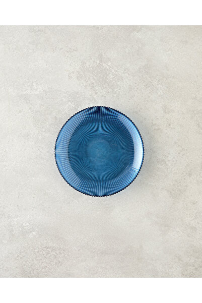 English Home Olith Cam Pasta Tabağı 16 cm Mavi