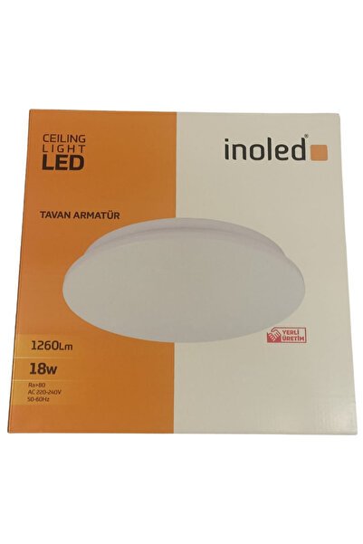 Yes Lighting İNOLED 18W TAVAN ARMATÜRÜ - GİZLİ SENSÖRLÜ DOĞAL BEYAZ IŞIK 5163-03