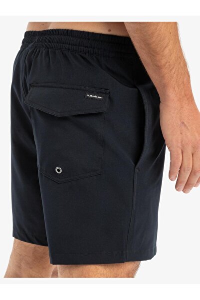 Quiksilver Eqyjv04118-Kvj0 Surfsilk Solid Volley 16 Men's Shorts Swimwear Black