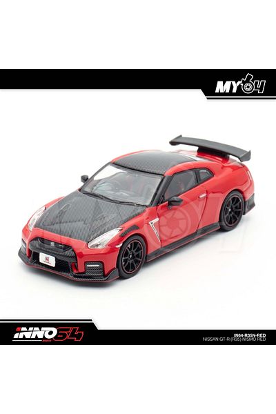 Inno 64 Models إنو 1/64 نيسان جي تي آر (R35) نيسمو ريد