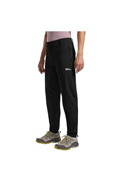 Jack Wolfskin A63924-6000 Hikeout Pants M Erkek Outdoor Pantolon Siyah
