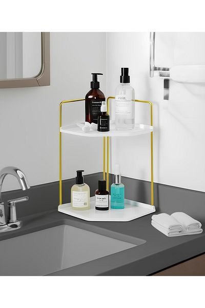 Okay Decorative Wooden Organizer |   Stainless Steel Organizer – Kitchen, Bathroom, Living Room, Study Desk