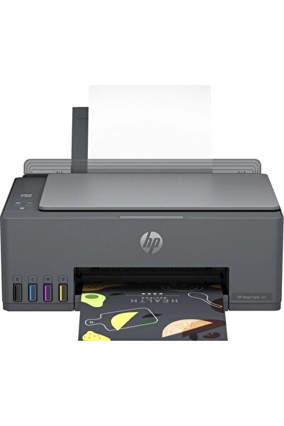 HP 4A8D4A Smart Tank 581 Wi-Fi + Tarayıcı + Fotokopi Renkli Çok Fonksiyonlu T...