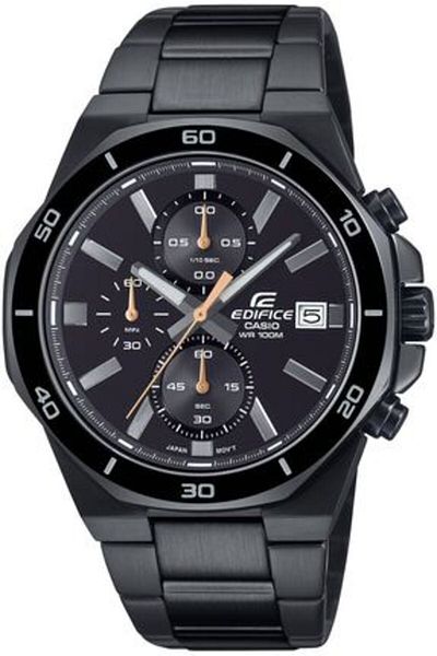 Casio ساعة إيديفيس كرونوغراف قياسية للرجال - EFV-640DC-1AVUDF