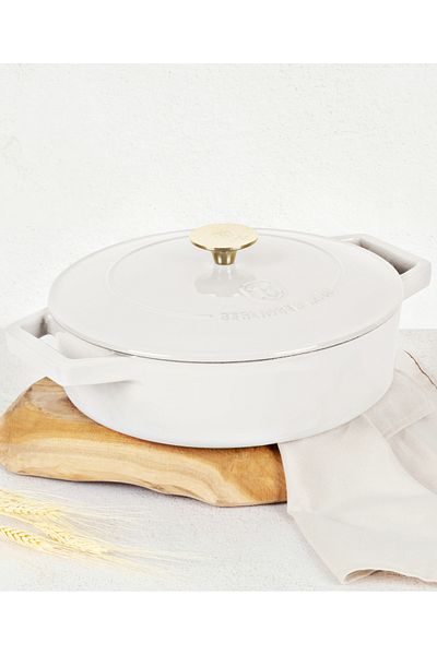 Berlinger Cast Iron Pot Oven Dish With Lid 26 Cm Sahara Collection