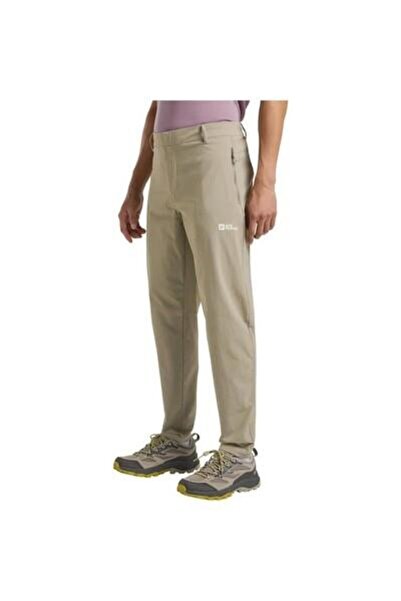 Jack Wolfskin A63924-4030 Hikeout Pants m Men's Outdoor Pants Stone