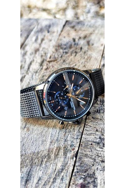 Lee Cooper Lc07224 Functions Active Calendar Straw Cord Men's Wristwatch