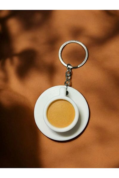 ADURĞUT Turkish Coffee Keychain Lover Gift Friend Gift