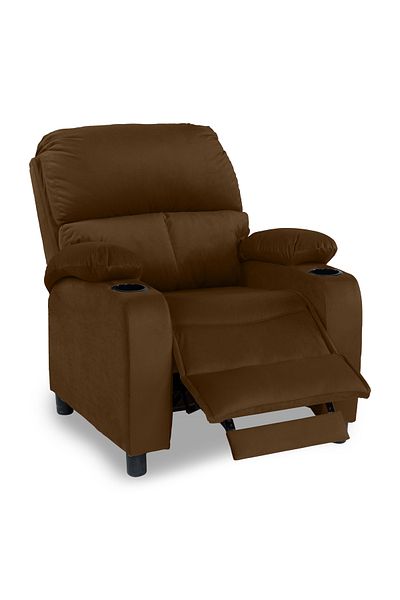 Lazy Vibes MNZ |Cinematic Velvet Classic Recliner Chair With Bed Mode -85×80×101