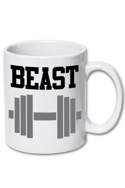 OEM Εξατομικευμένη λευκή κούπα "Το Τέρας", INOVATIX®. 330 ml