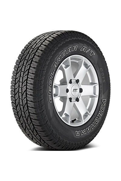 Yokohama 225/60 R17 99T OWL Beyaz Yazılı Geolandar A/T G015 Oto 4 Mevsim Lastiği (2024 Üretim)