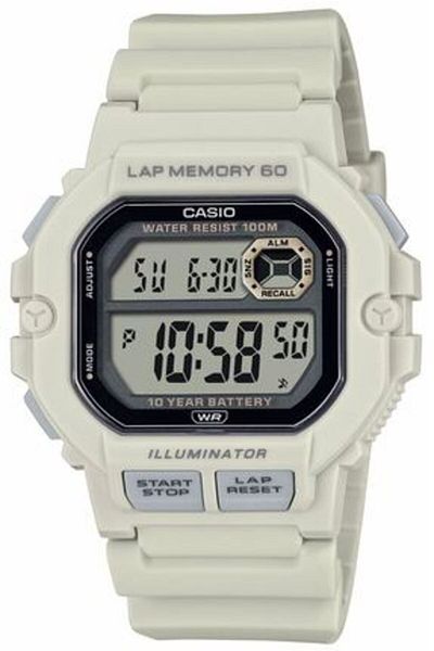 Casio ساعة كاسيو للرجال رياضية رقمية - WS-1400H-8AVDF