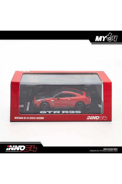 Inno 64 Models إنو 1/64 نيسان جي تي آر (R35) نيسمو ريد