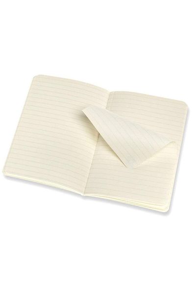 Moleskine Σετ σημειωματάριων ριγέ Volant 2 τεμαχίων μεγέθους τσέπης Μπλε πορτοκαλί κίτρινο