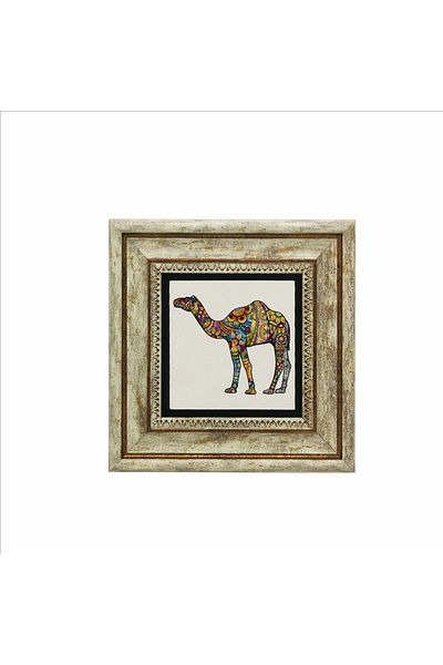 Sadrazam Amsterdam Visual Printed Natural Stone Painting (20 X 20 Krg-16)