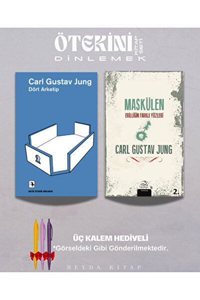 Metis Yayınları Dört Arketip - Maskülen - Carl Gustav Jung - Üç Kalem Hediyel...