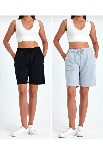 UYN SPORT Comfortable Fit Tertutmaz Bermuda Shorts