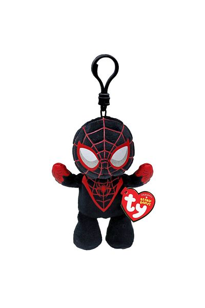 TY Plus Keychain 8.5cm Beanie Babies Marvel Miles Morales