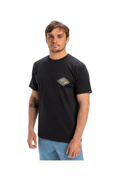 Quiksilver Eqyzt08038-Kvj0 Evo Future Islands Ss Men's Sports T-Shirt Black