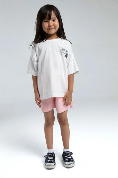 U.S. Polo Assn. Kids ΣΕΤ ΣΟΡΤΣ ΓΙΑ ΚΟΡΙΤΣΙΑ U.S POLO US2072-G