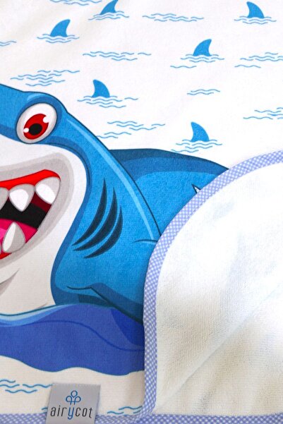 AİRYCOT Poncho Shark Towel for Kids