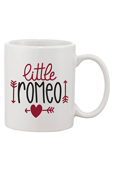 OEM Cană albă personalizată „Micul Romeo”, INOVATIX®. 330 ml