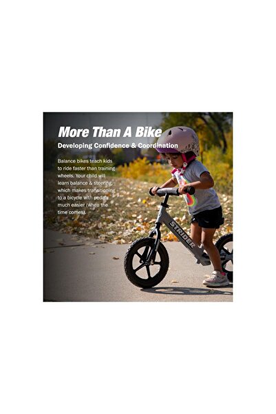 STRİDER Strider 12” Sport Bike - No Pedal Balance Bicycle for Kids 18 Months to 5 Years