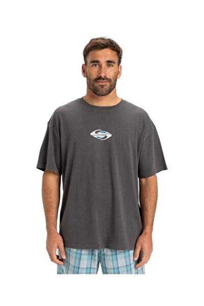 Quiksilver Eqyzt08021-Krp0 Gh Qs Global Heat Ss Men's Sports T-Shirt Gray