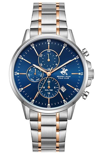 Beverly Hills Polo Club Men's Watch Bp3727X.590 42 mm Metal-Rose