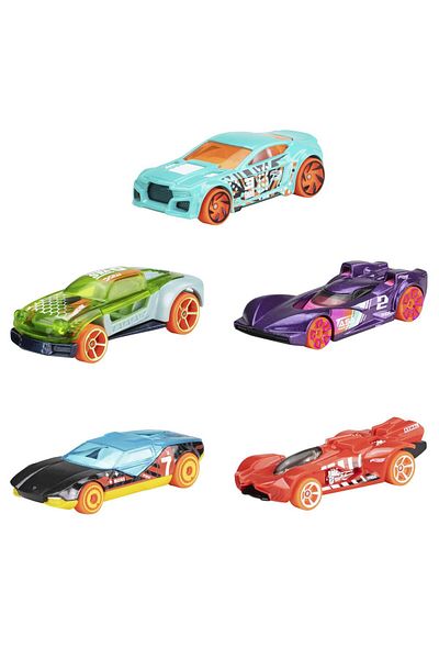 mattel Set 5 masini hot wheels stunt tracks